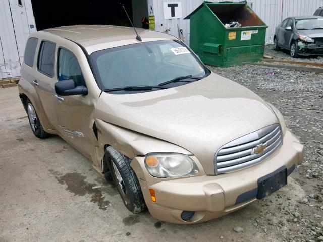 3GNDA13DX7S624904 - 2007 CHEVROLET HHR LS TAN photo 1