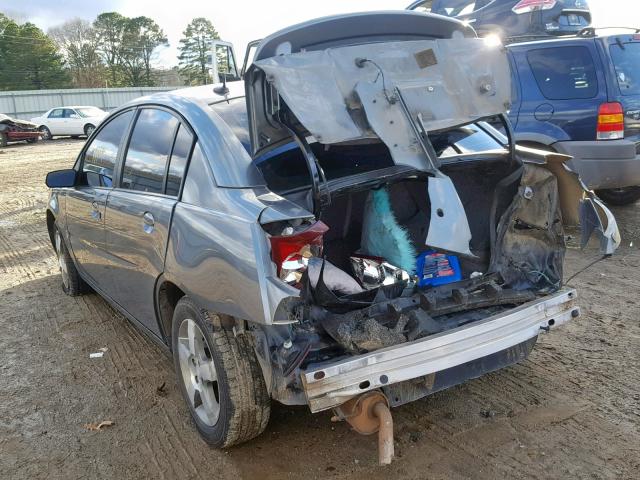 1G8AL55FX6Z103754 - 2006 SATURN ION LEVEL GRAY photo 3