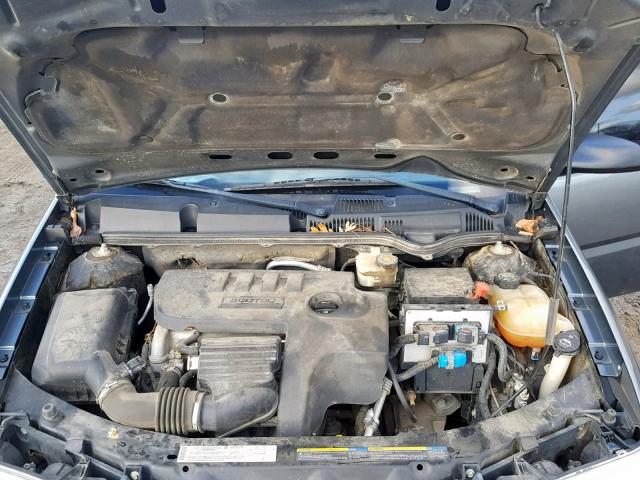 1G8AL55FX6Z103754 - 2006 SATURN ION LEVEL GRAY photo 7