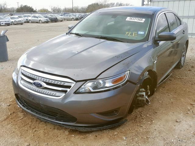 1FAHP2EW1BG165692 - 2011 FORD TAURUS SEL GRAY photo 2