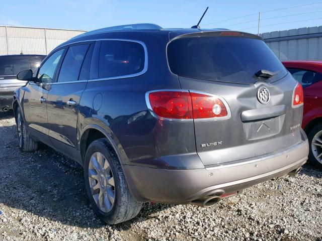5GAKRDED1CJ313317 - 2012 BUICK ENCLAVE GRAY photo 3