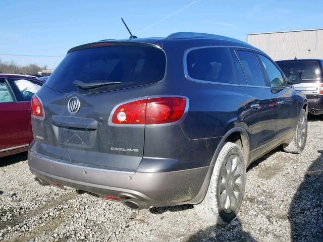 5GAKRDED1CJ313317 - 2012 BUICK ENCLAVE GRAY photo 4