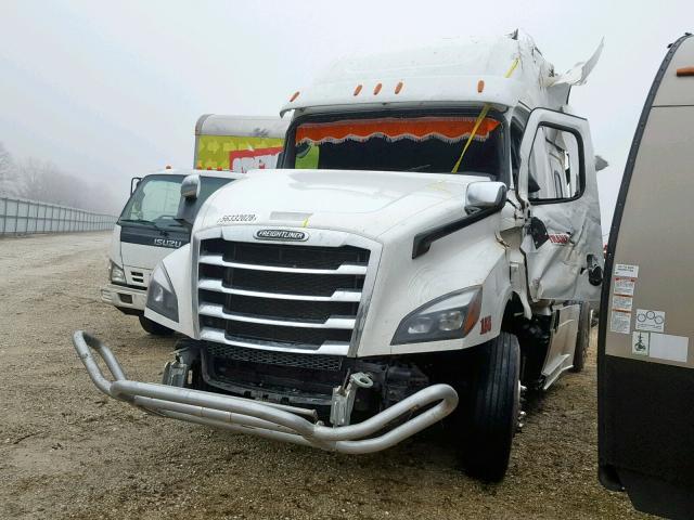 3AKJHHDR7KSKB2408 - 2019 FREIGHTLINER CASCADIA 1 WHITE photo 2