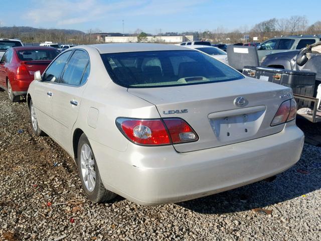 JTHBF30G730116918 - 2003 LEXUS ES 300 SILVER photo 3