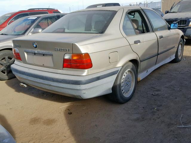 WBACB4315NFF82250 - 1992 BMW 325 I AUTO BROWN photo 4