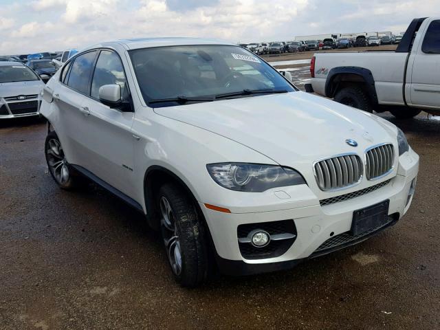 5UXFG8C5XCLZ97201 - 2012 BMW X6 XDRIVE5 WHITE photo 1