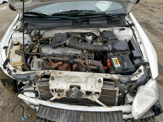 1G1JC524417276854 - 2001 CHEVROLET CAVALIER B WHITE photo 7