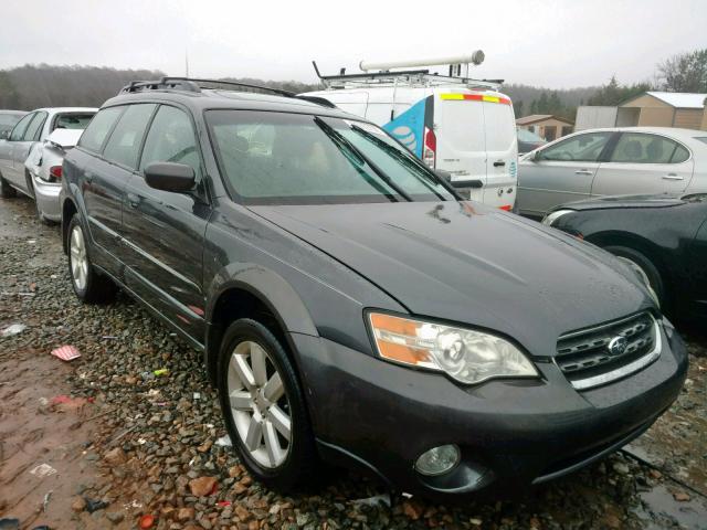 4S4BP62C977329467 - 2007 SUBARU LEGACY OUT GRAY photo 1