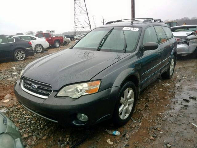 4S4BP62C977329467 - 2007 SUBARU LEGACY OUT GRAY photo 2