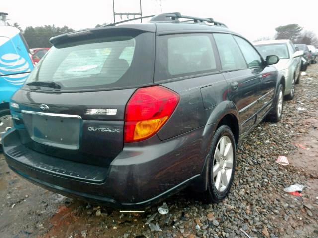 4S4BP62C977329467 - 2007 SUBARU LEGACY OUT GRAY photo 4