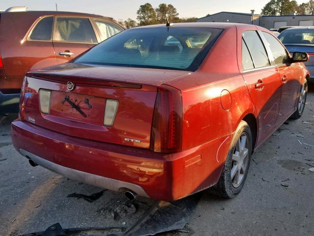 1G6DW677060184700 - 2006 CADILLAC STS RED photo 4