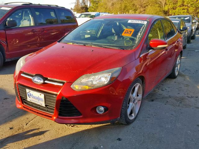 1FAHP3J29CL366628 - 2012 FORD FOCUS TITA RED photo 2