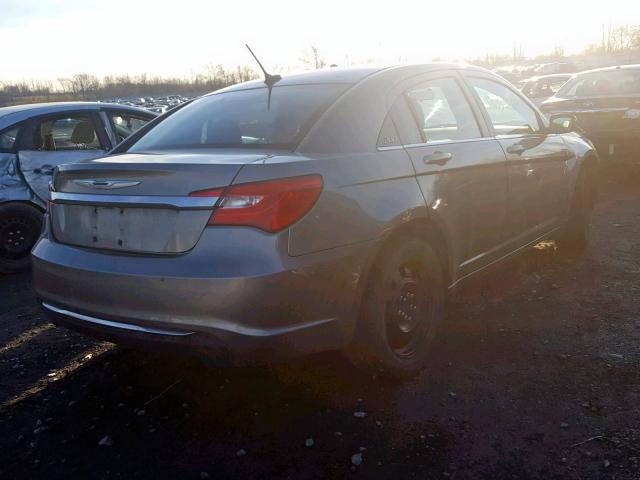 1C3CCBAB6CN222747 - 2012 CHRYSLER 200 LX CHARCOAL photo 4