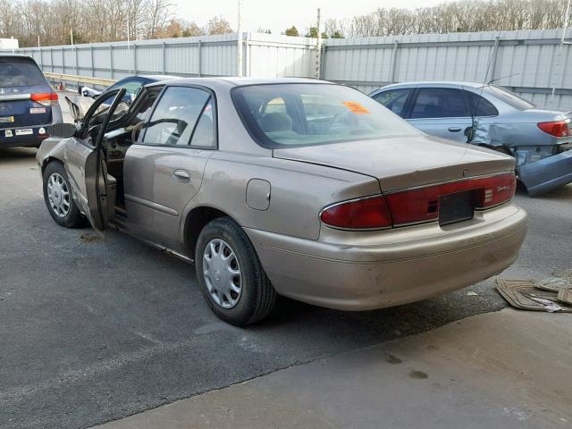 2G4WS52J631218083 - 2003 BUICK CENTURY CU BROWN photo 3