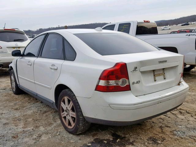 YV1MS382272303650 - 2007 VOLVO S40 2.4I WHITE photo 3