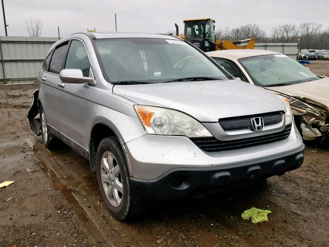 5J6RE38719L001255 - 2009 HONDA CR-V EXL SILVER photo 1