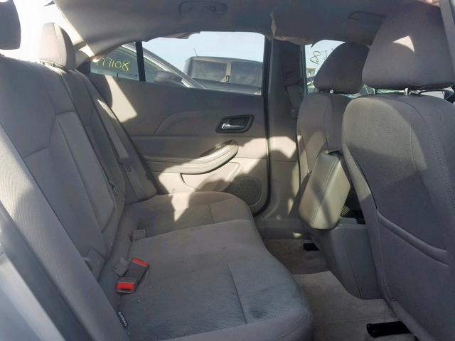 1G11B5SAXDF334047 - 2013 CHEVROLET MALIBU LS SILVER photo 6