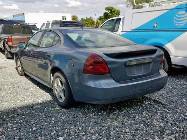 2G2WP552861184604 - 2006 PONTIAC GRAND PRIX BLUE photo 3