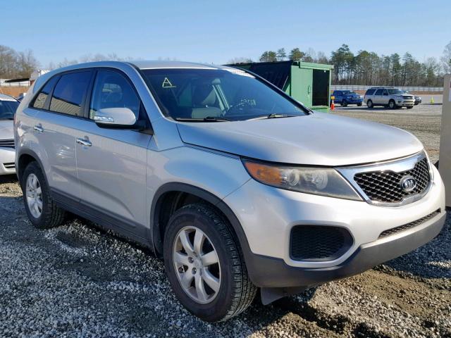 5XYKT3A12BG049657 - 2011 KIA SORENTO BA SILVER photo 1