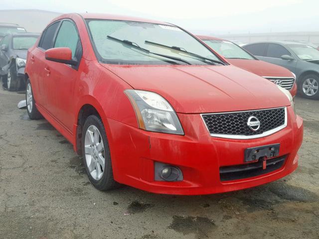 3N1AB6AP0CL641558 - 2012 NISSAN SENTRA 2.0 RED photo 1