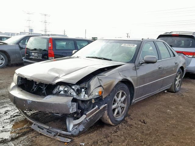 1G6KY54902U297776 - 2002 CADILLAC SEVILLE ST TAN photo 2