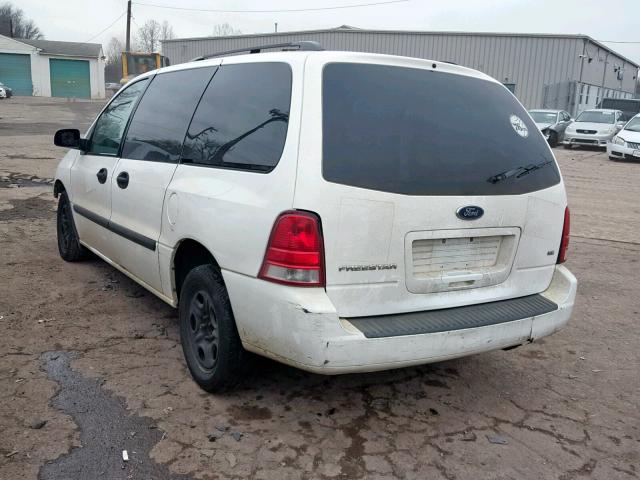 2FMZA51655BA63505 - 2005 FORD FREESTAR S WHITE photo 3