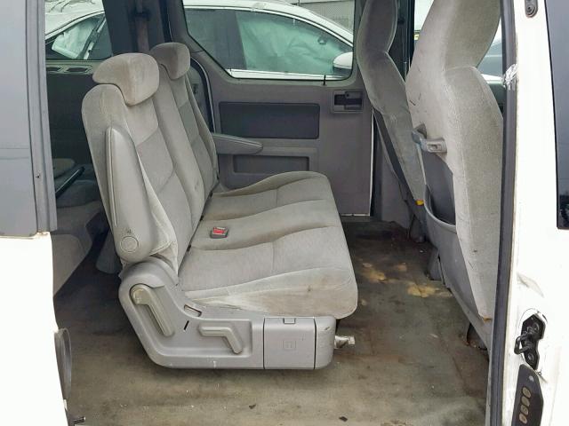 2FMZA51655BA63505 - 2005 FORD FREESTAR S WHITE photo 6