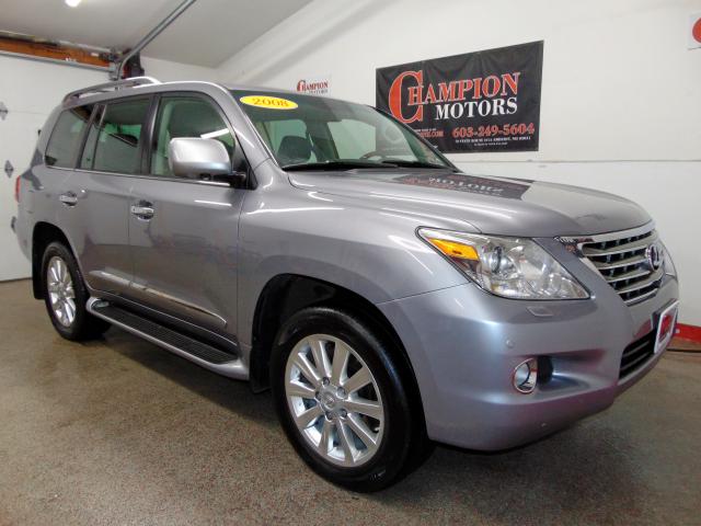 JTJHY00W484007891 - 2008 LEXUS LX 570 GRAY photo 2