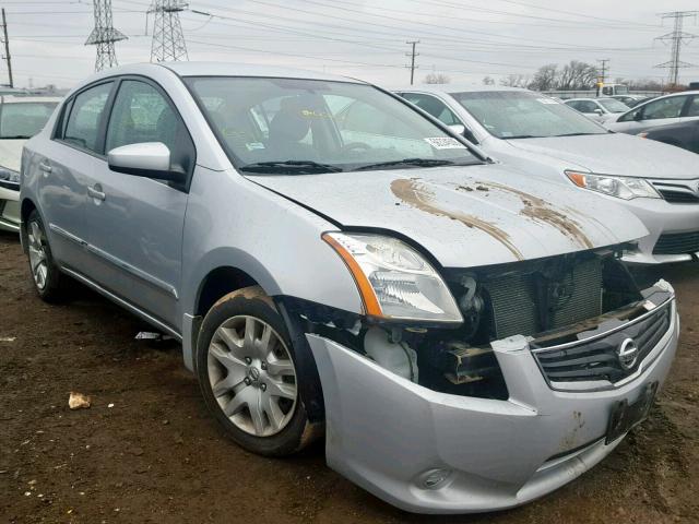 3N1AB6AP1CL702416 - 2012 NISSAN SENTRA 2.0 SILVER photo 1