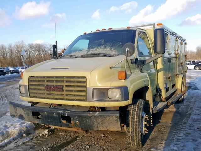 1GDJ5C1G79F412912 - 2009 GMC C5500 C5C0 YELLOW photo 2