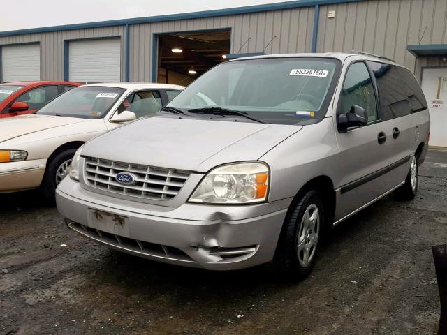 2FMZA51624BA56798 - 2004 FORD FREESTAR S SILVER photo 2