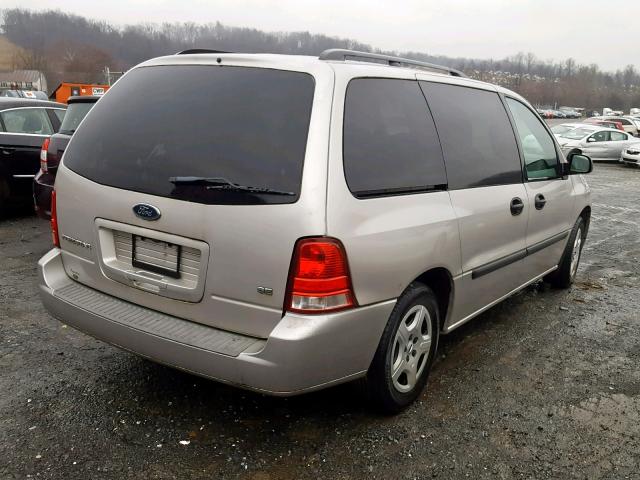 2FMZA51624BA56798 - 2004 FORD FREESTAR S SILVER photo 4