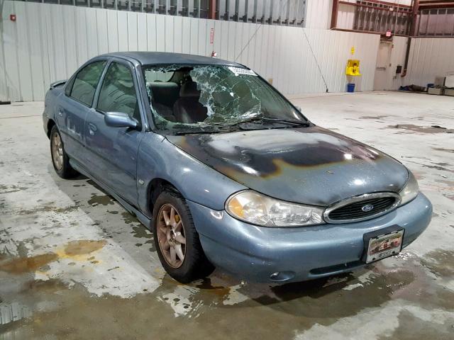 1FAFP66L2XK163618 - 1999 FORD CONTOUR SE BLUE photo 1