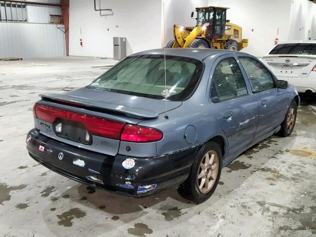 1FAFP66L2XK163618 - 1999 FORD CONTOUR SE BLUE photo 4