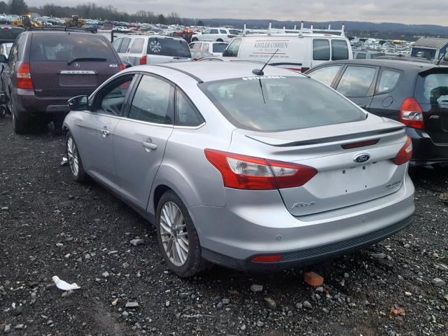 1FADP3J26DL215763 - 2013 FORD FOCUS TITA SILVER photo 3