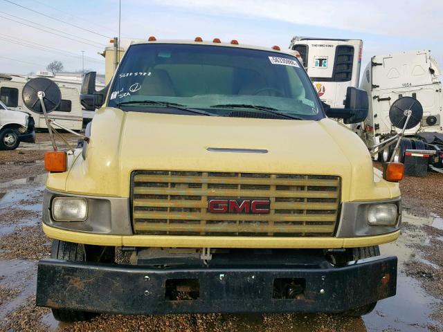 1GDJ5C1G19F410329 - 2009 GMC C5500 C5C0 YELLOW photo 9