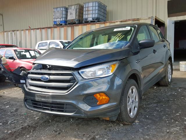 1FMCU0F71HUA32767 - 2017 FORD ESCAPE S GRAY photo 2