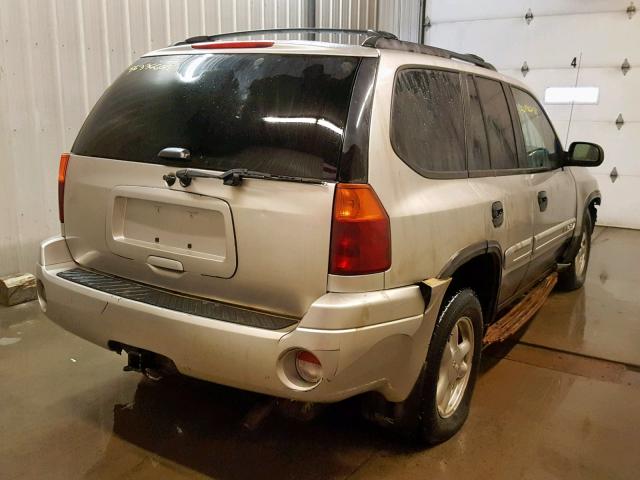 1GKDT13S052278361 - 2005 GMC ENVOY SILVER photo 4