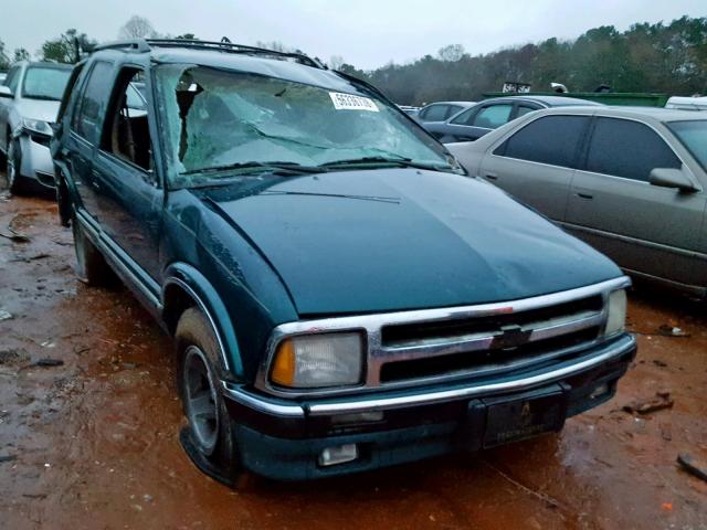 1GNCS13W1T2122900 - 1996 CHEVROLET BLAZER GREEN photo 1