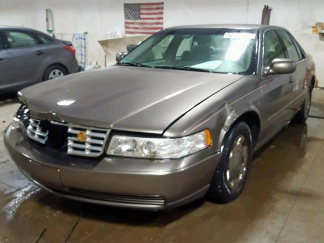 1G6KS54Y3YU351783 - 2000 CADILLAC SEVILLE SL GRAY photo 2