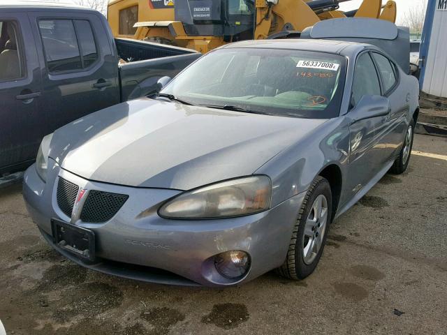 2G2WP552581154625 - 2008 PONTIAC GRAND PRIX GRAY photo 2
