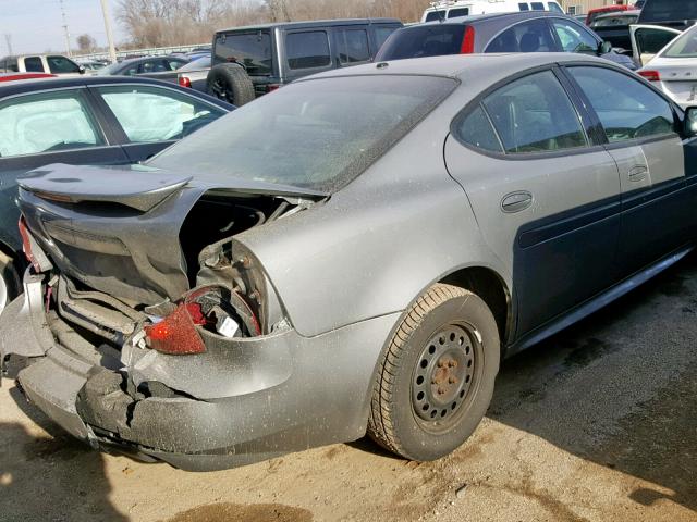 2G2WP552581154625 - 2008 PONTIAC GRAND PRIX GRAY photo 4