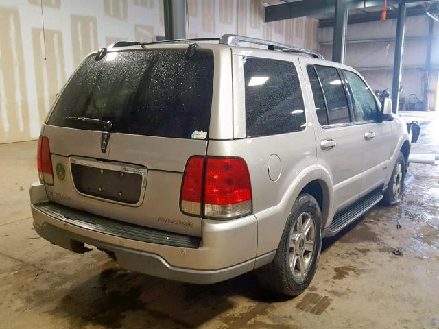 5LMEU78H73ZJ49334 - 2003 LINCOLN AVIATOR 银色 照片 4
