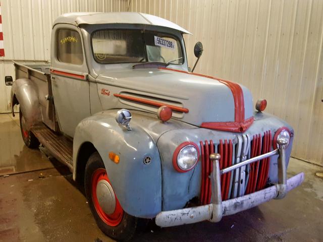 0799Y1536151 - 1947 FORD PICKUP GRAY photo 1