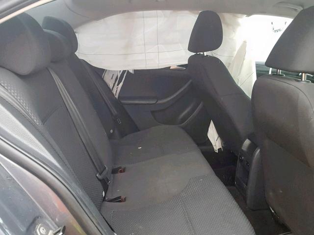 3VW2K7AJ3DM393477 - 2013 VOLKSWAGEN JETTA BASE GRAY photo 6