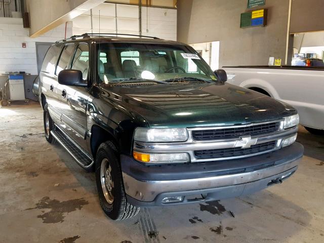 3GNFK16Z03G335928 - 2003 CHEVROLET SUBURBAN GREEN photo 1