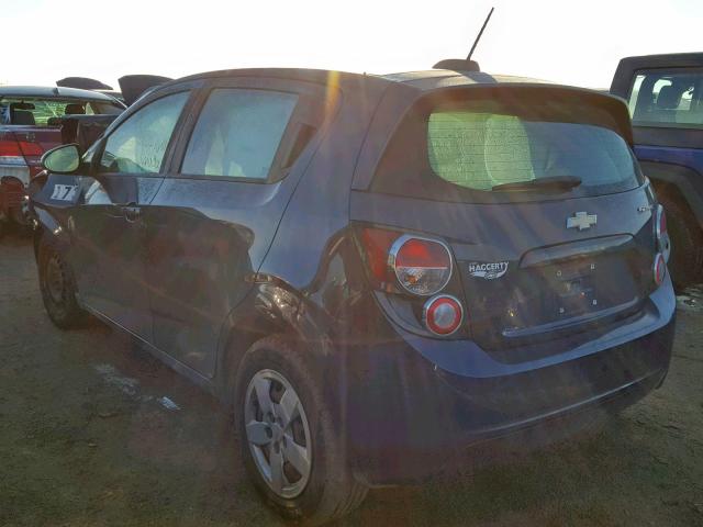 1G1JA6SH3F4167034 - 2015 CHEVROLET SONIC LS 蓝色 照片 3