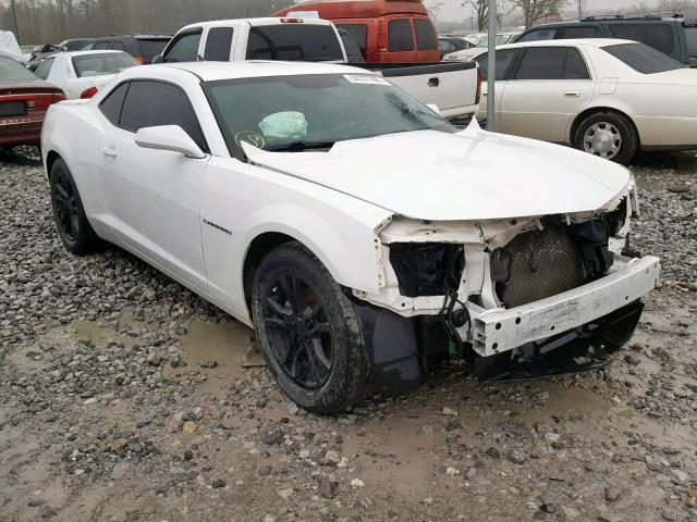 2G1FA1E31D9150204 - 2013 CHEVROLET CAMARO LS WHITE photo 1