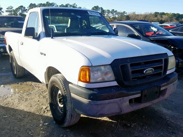 1FTYR10D55PA19479 - 2005 FORD RANGER GREEN photo 1