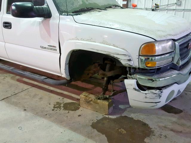 1GTJC39133E337911 - 2003 GMC NEW SIERRA WHITE photo 9